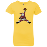 T-Shirts Vibrant Yellow / YXS Air Santa Girls Premium T-Shirt