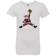 T-Shirts White / YXS Air Santa Girls Premium T-Shirt