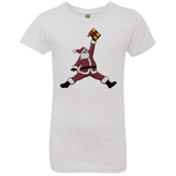 T-Shirts White / YXS Air Santa Girls Premium T-Shirt