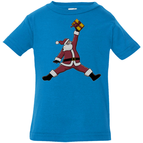T-Shirts Cobalt / 6 Months Air Santa Infant Premium T-Shirt