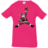 T-Shirts Hot Pink / 6 Months Air Santa Infant Premium T-Shirt