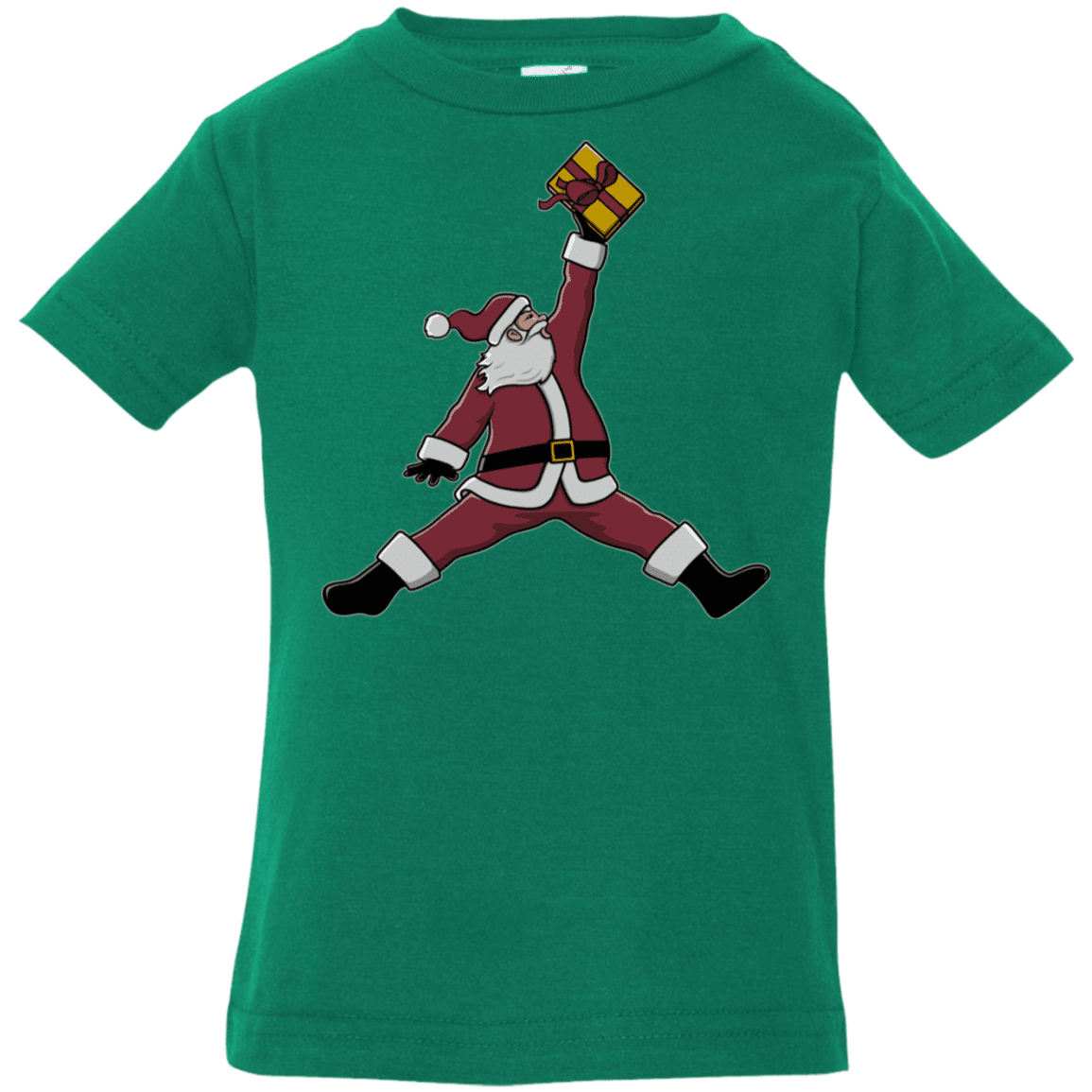 T-Shirts Kelly / 6 Months Air Santa Infant Premium T-Shirt