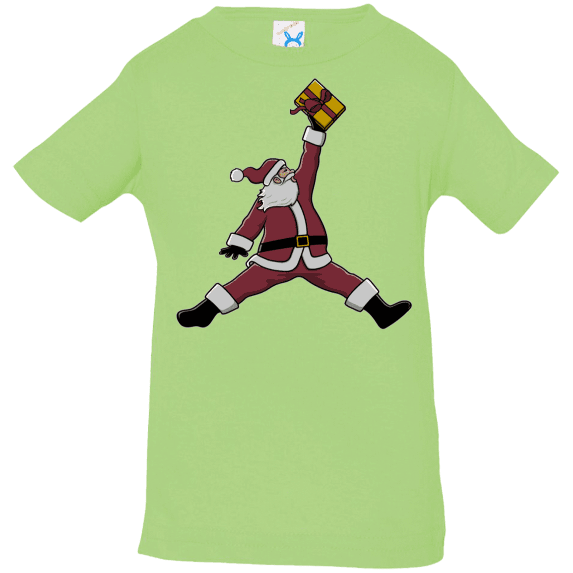 T-Shirts Key Lime / 6 Months Air Santa Infant Premium T-Shirt