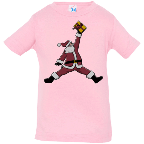 T-Shirts Pink / 6 Months Air Santa Infant Premium T-Shirt