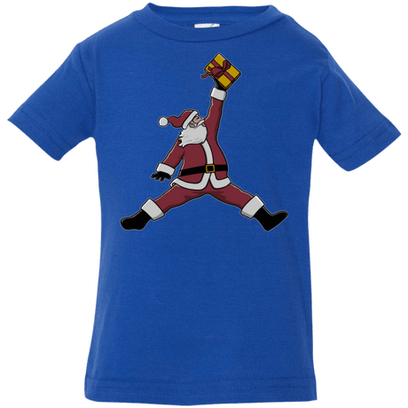 T-Shirts Royal / 6 Months Air Santa Infant Premium T-Shirt