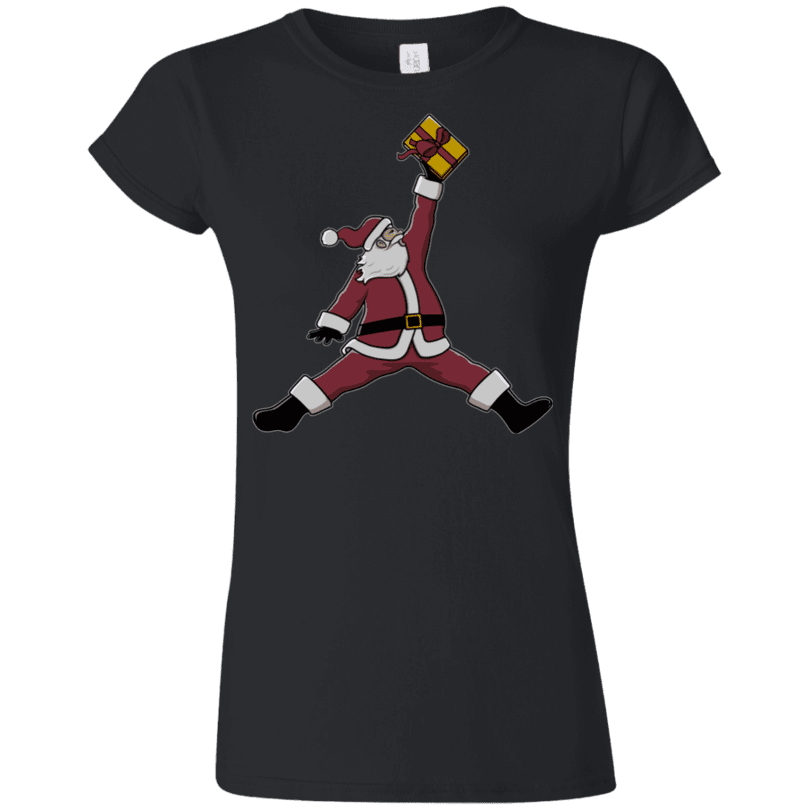 T-Shirts Black / S Air Santa Junior Slimmer-Fit T-Shirt