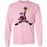 T-Shirts Light Pink / S Air Santa Men's Long Sleeve T-Shirt