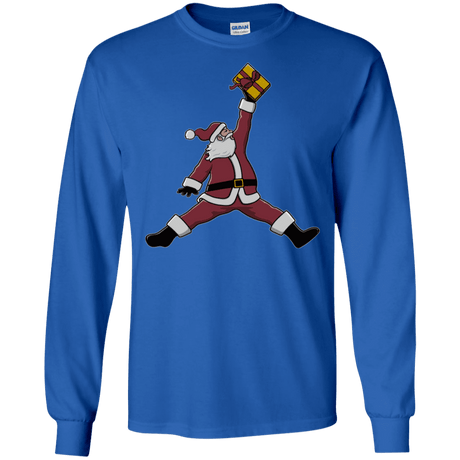 T-Shirts Royal / S Air Santa Men's Long Sleeve T-Shirt