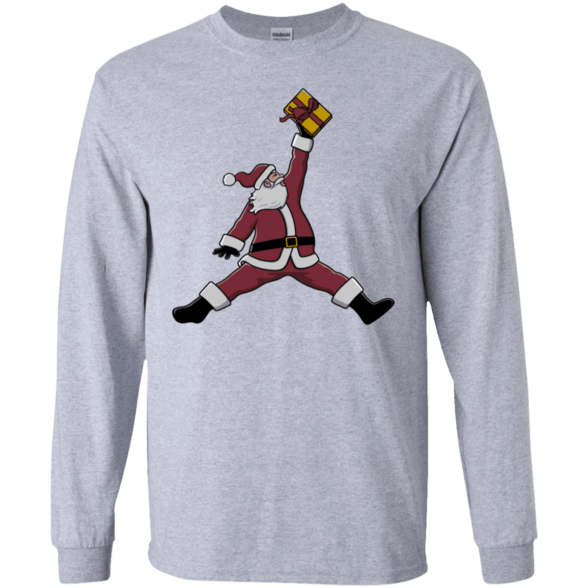 T-Shirts Sport Grey / S Air Santa Men's Long Sleeve T-Shirt