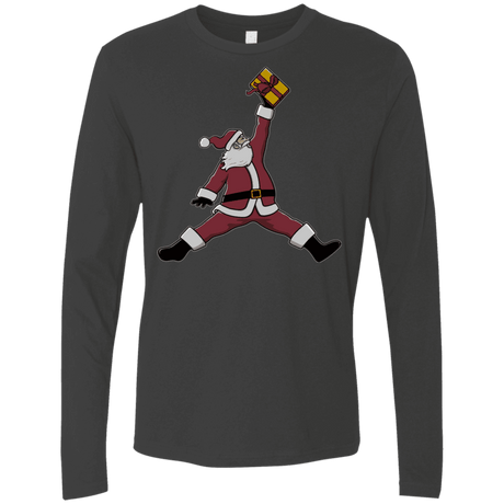 T-Shirts Heavy Metal / S Air Santa Men's Premium Long Sleeve