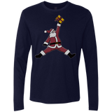 T-Shirts Midnight Navy / S Air Santa Men's Premium Long Sleeve