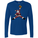 T-Shirts Royal / S Air Santa Men's Premium Long Sleeve