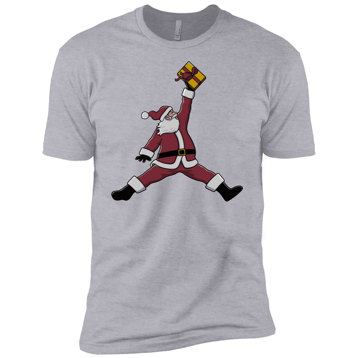 T-Shirts Heather Grey / X-Small Air Santa Men's Premium T-Shirt