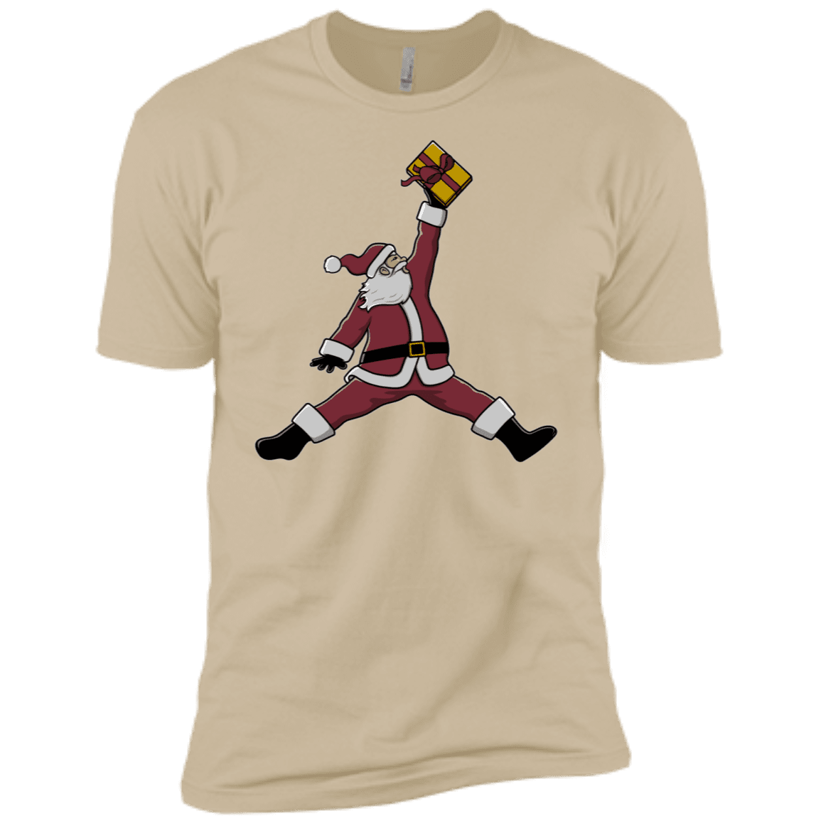 T-Shirts Sand / X-Small Air Santa Men's Premium T-Shirt