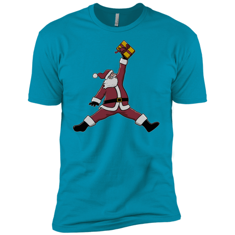 T-Shirts Turquoise / X-Small Air Santa Men's Premium T-Shirt