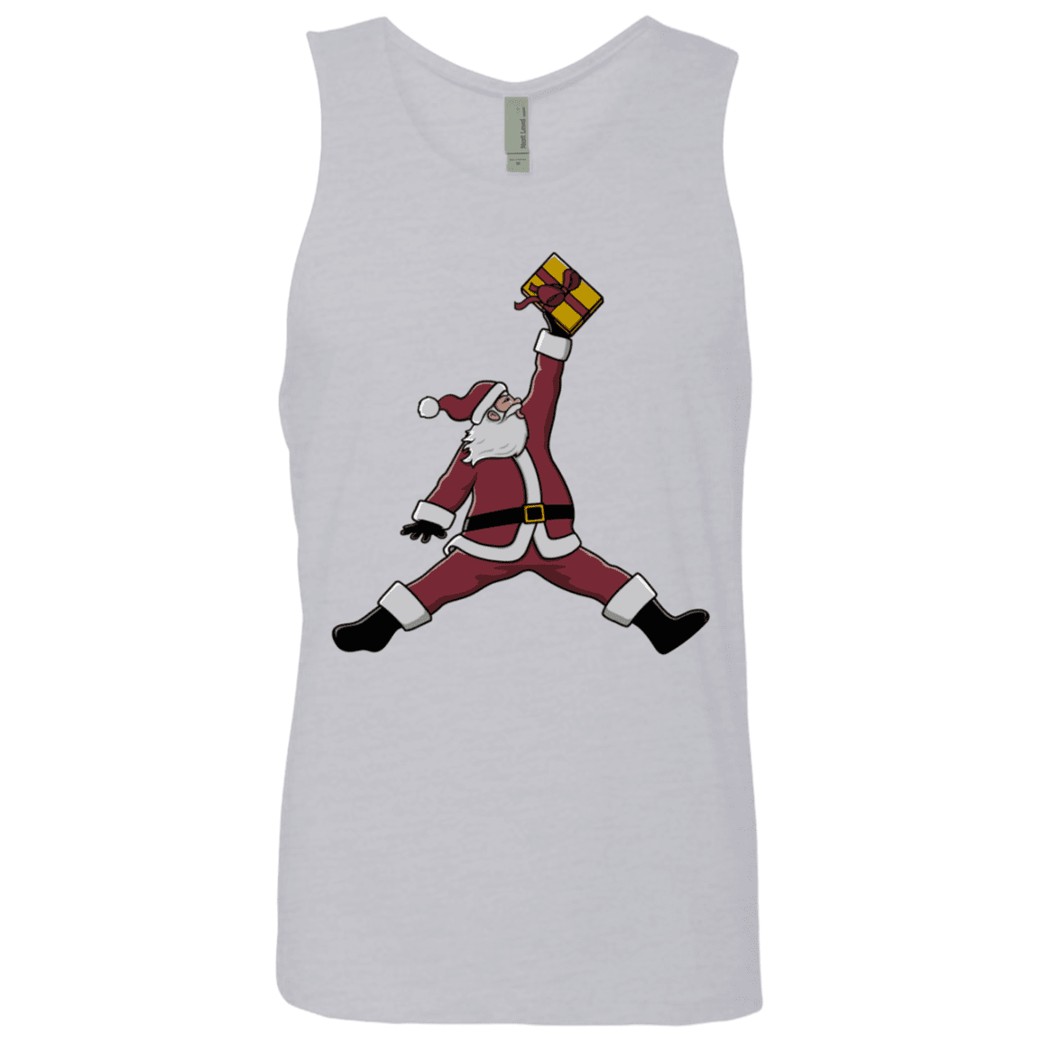 T-Shirts Heather Grey / S Air Santa Men's Premium Tank Top