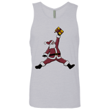 T-Shirts Heather Grey / S Air Santa Men's Premium Tank Top