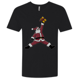 T-Shirts Black / X-Small Air Santa Men's Premium V-Neck