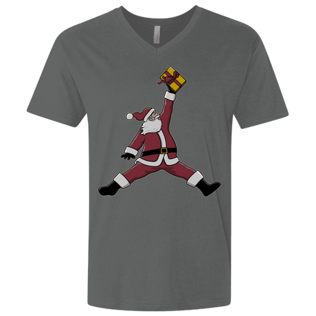 T-Shirts Heavy Metal / X-Small Air Santa Men's Premium V-Neck