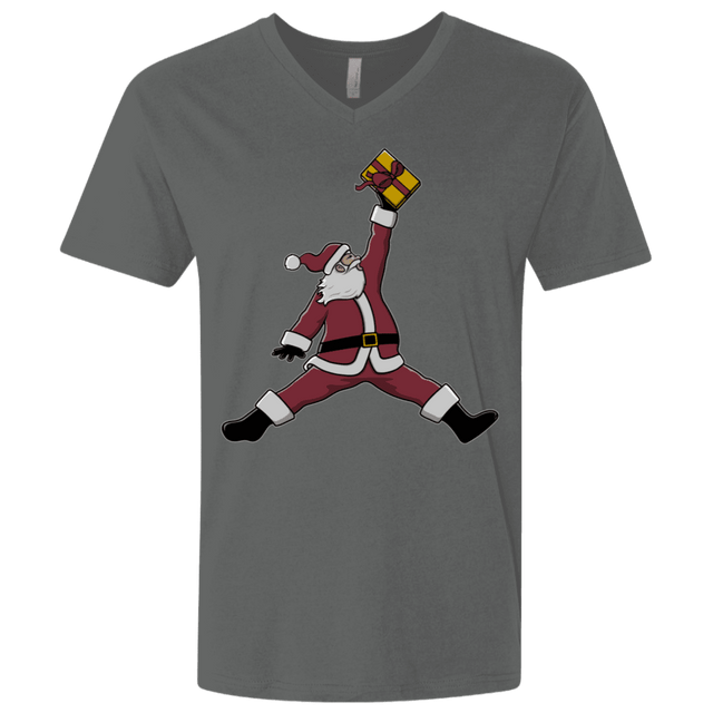 T-Shirts Heavy Metal / X-Small Air Santa Men's Premium V-Neck