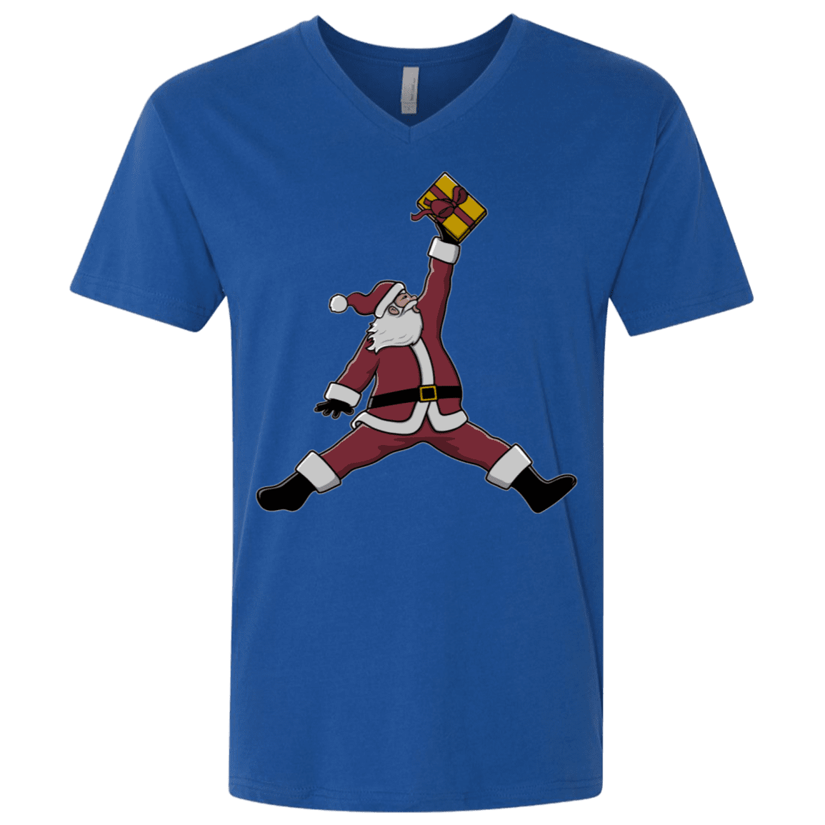 T-Shirts Royal / X-Small Air Santa Men's Premium V-Neck