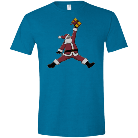 T-Shirts Antique Sapphire / S Air Santa Men's Semi-Fitted Softstyle