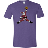 T-Shirts Heather Purple / S Air Santa Men's Semi-Fitted Softstyle