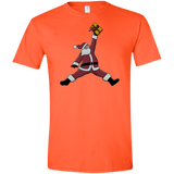 T-Shirts Orange / S Air Santa Men's Semi-Fitted Softstyle