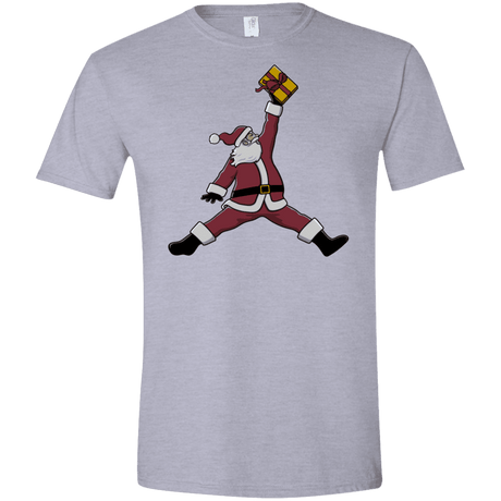 T-Shirts Sport Grey / X-Small Air Santa Men's Semi-Fitted Softstyle