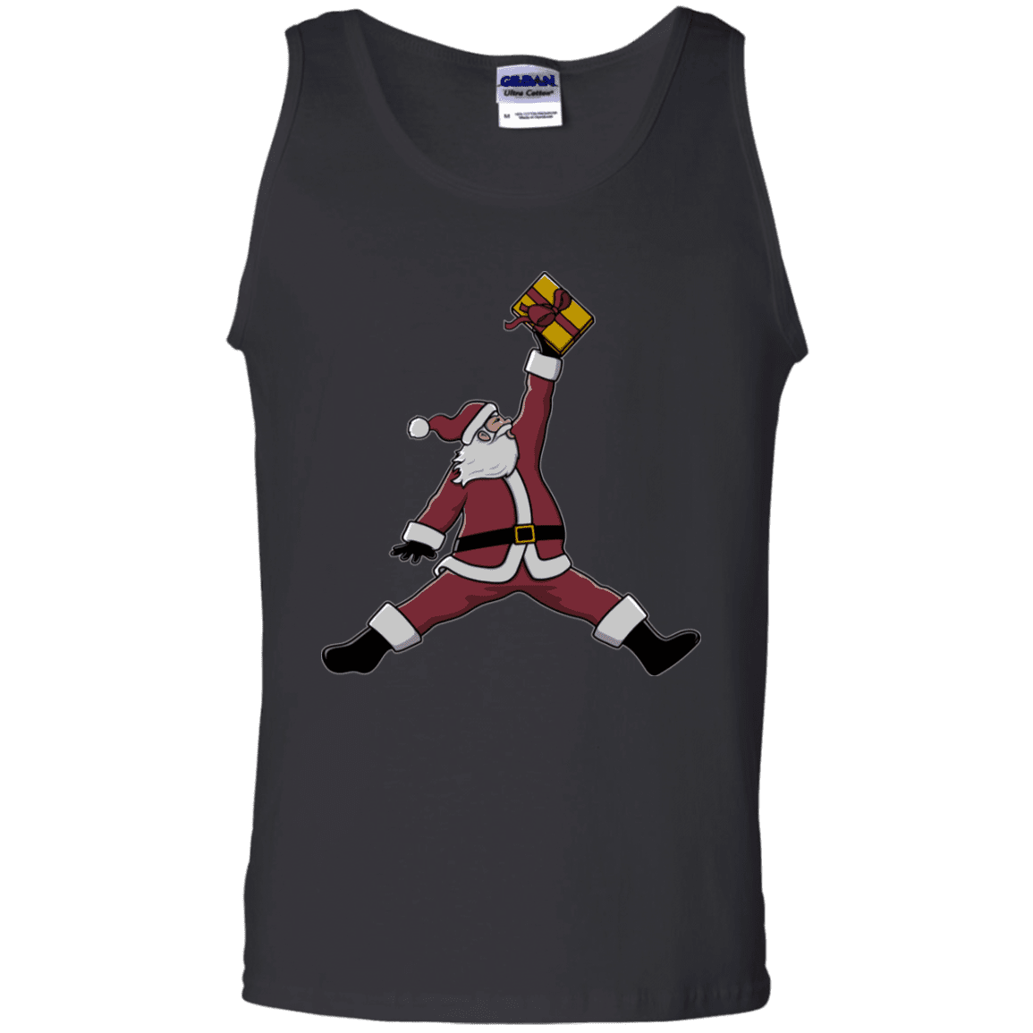 T-Shirts Black / S Air Santa Men's Tank Top
