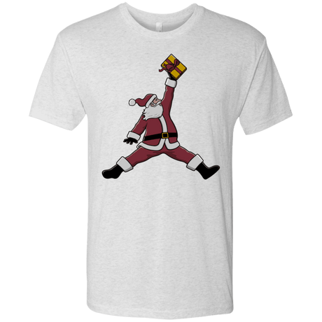 T-Shirts Heather White / S Air Santa Men's Triblend T-Shirt