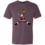 T-Shirts Vintage Purple / S Air Santa Men's Triblend T-Shirt