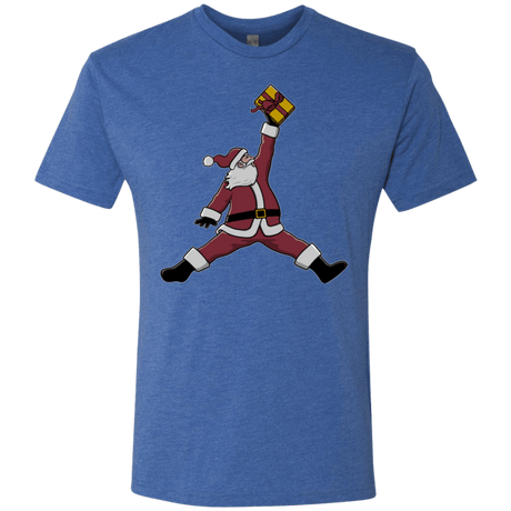 T-Shirts Vintage Royal / S Air Santa Men's Triblend T-Shirt