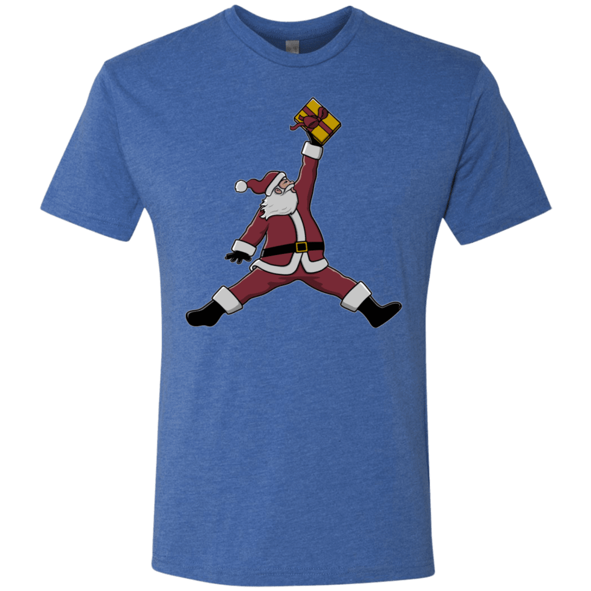 T-Shirts Vintage Royal / S Air Santa Men's Triblend T-Shirt