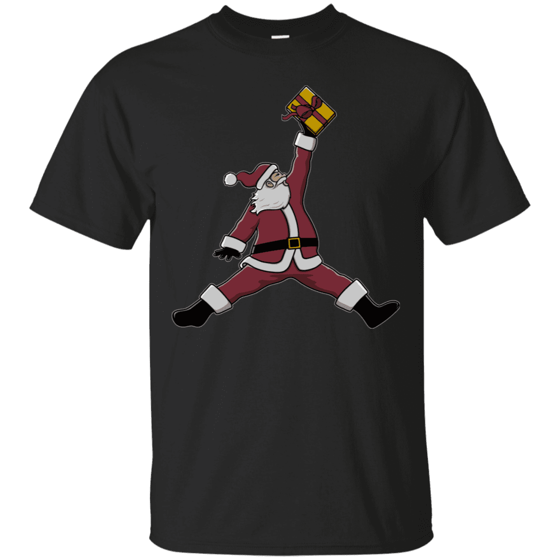 T-Shirts Black / S Air Santa T-Shirt