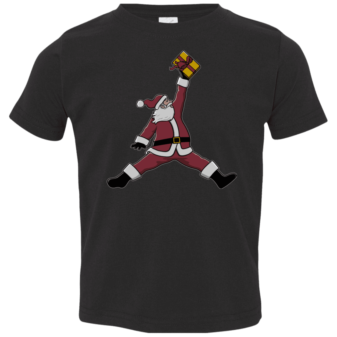 T-Shirts Black / 2T Air Santa Toddler Premium T-Shirt
