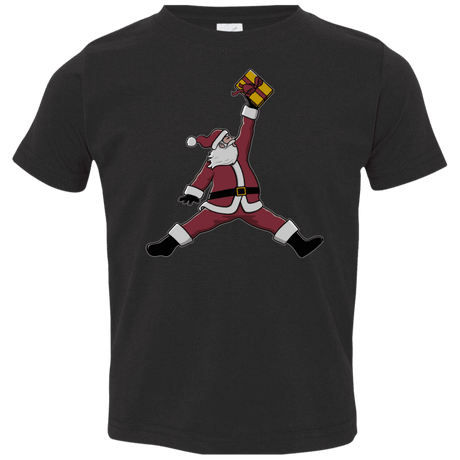 T-Shirts Black / 2T Air Santa Toddler Premium T-Shirt