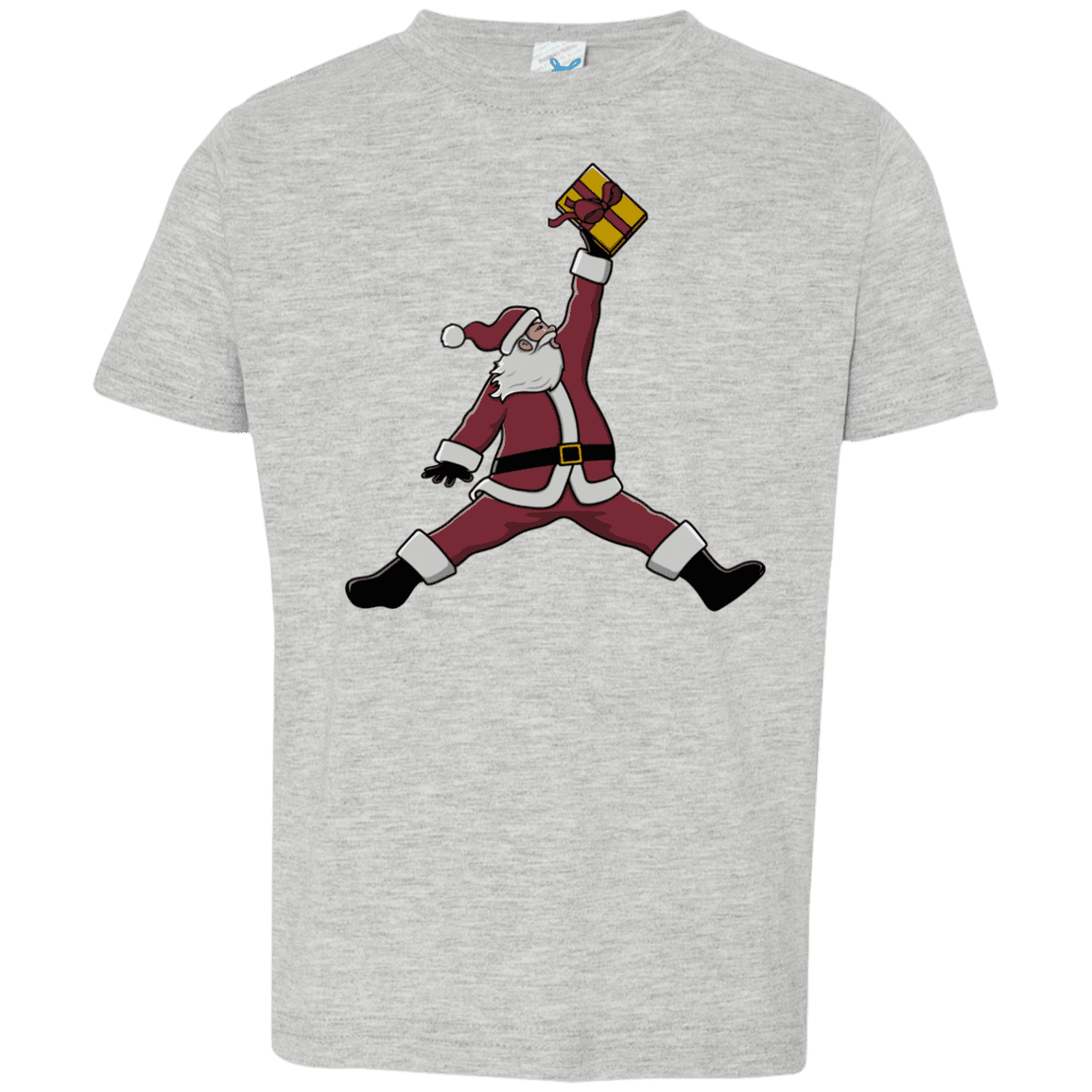 T-Shirts Heather Grey / 2T Air Santa Toddler Premium T-Shirt