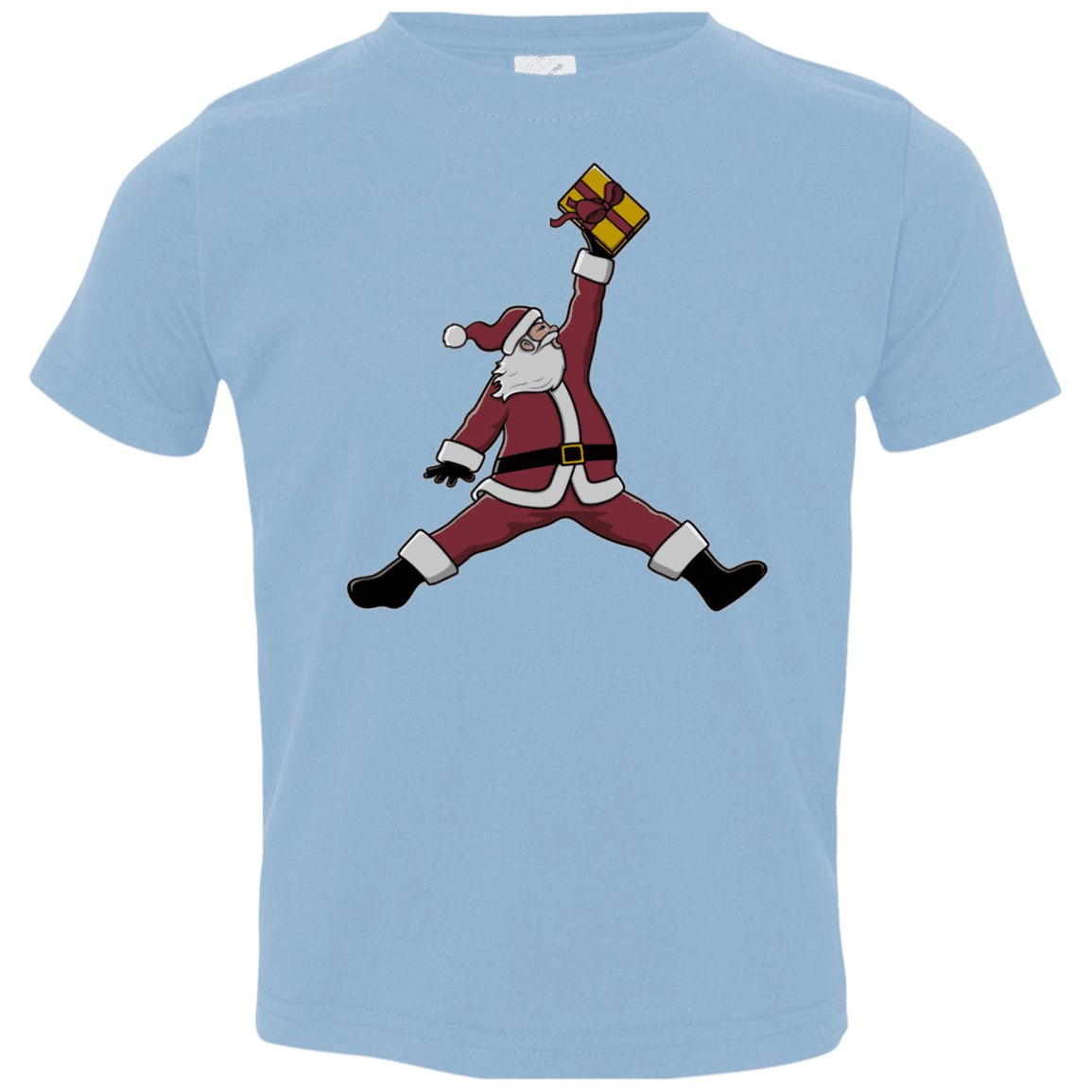 T-Shirts Light Blue / 2T Air Santa Toddler Premium T-Shirt
