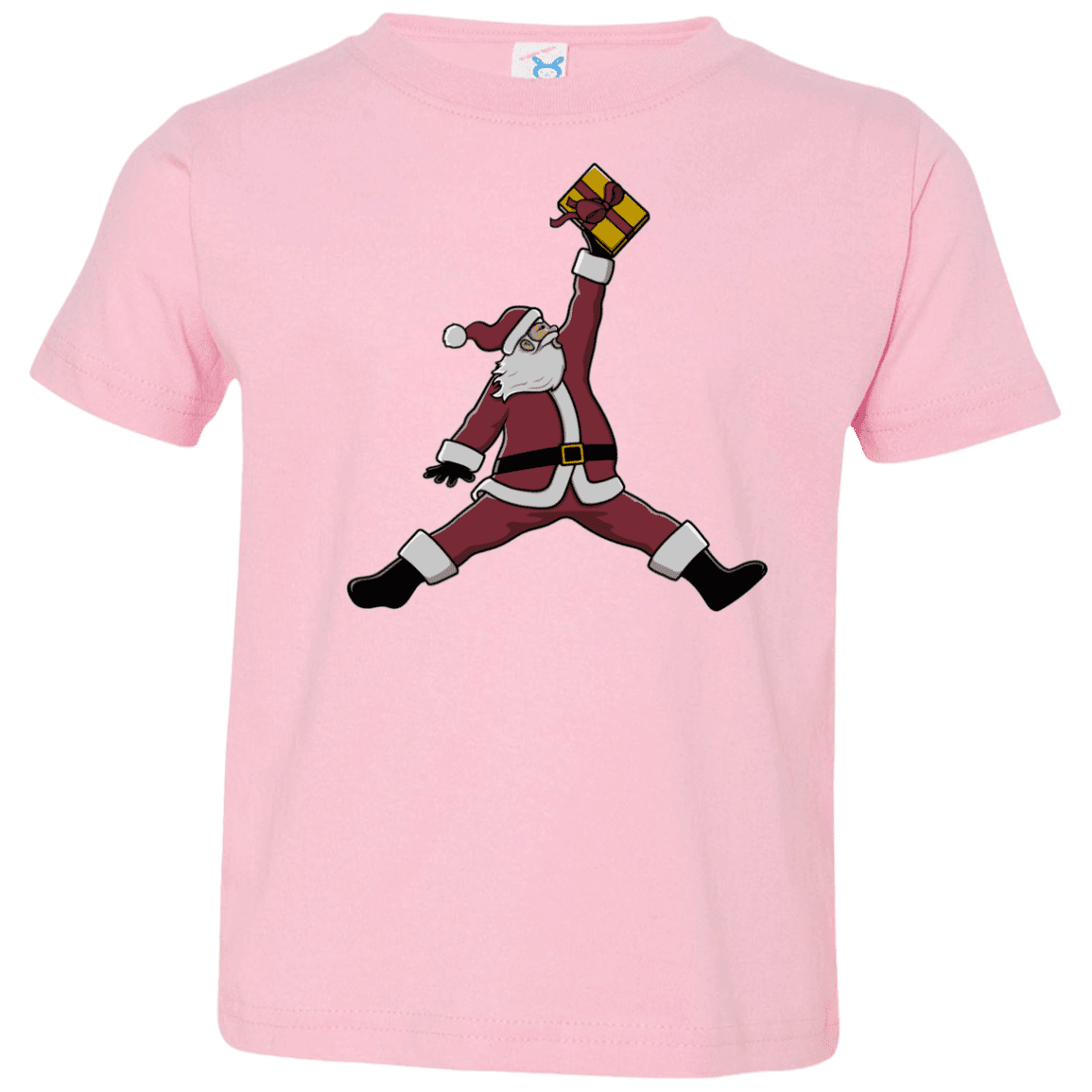 T-Shirts Pink / 2T Air Santa Toddler Premium T-Shirt