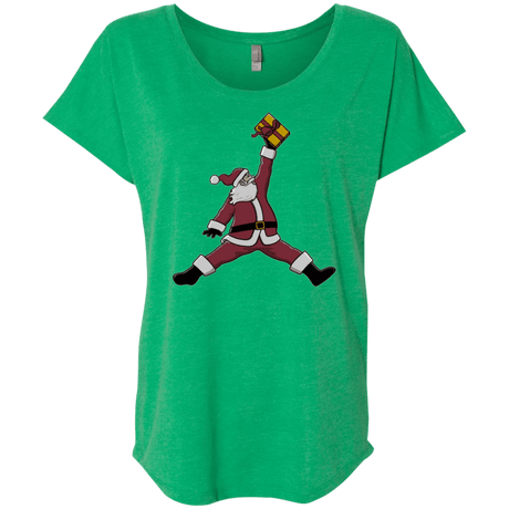 T-Shirts Envy / X-Small Air Santa Triblend Dolman Sleeve