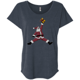 T-Shirts Vintage Navy / X-Small Air Santa Triblend Dolman Sleeve