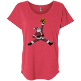 T-Shirts Vintage Red / X-Small Air Santa Triblend Dolman Sleeve