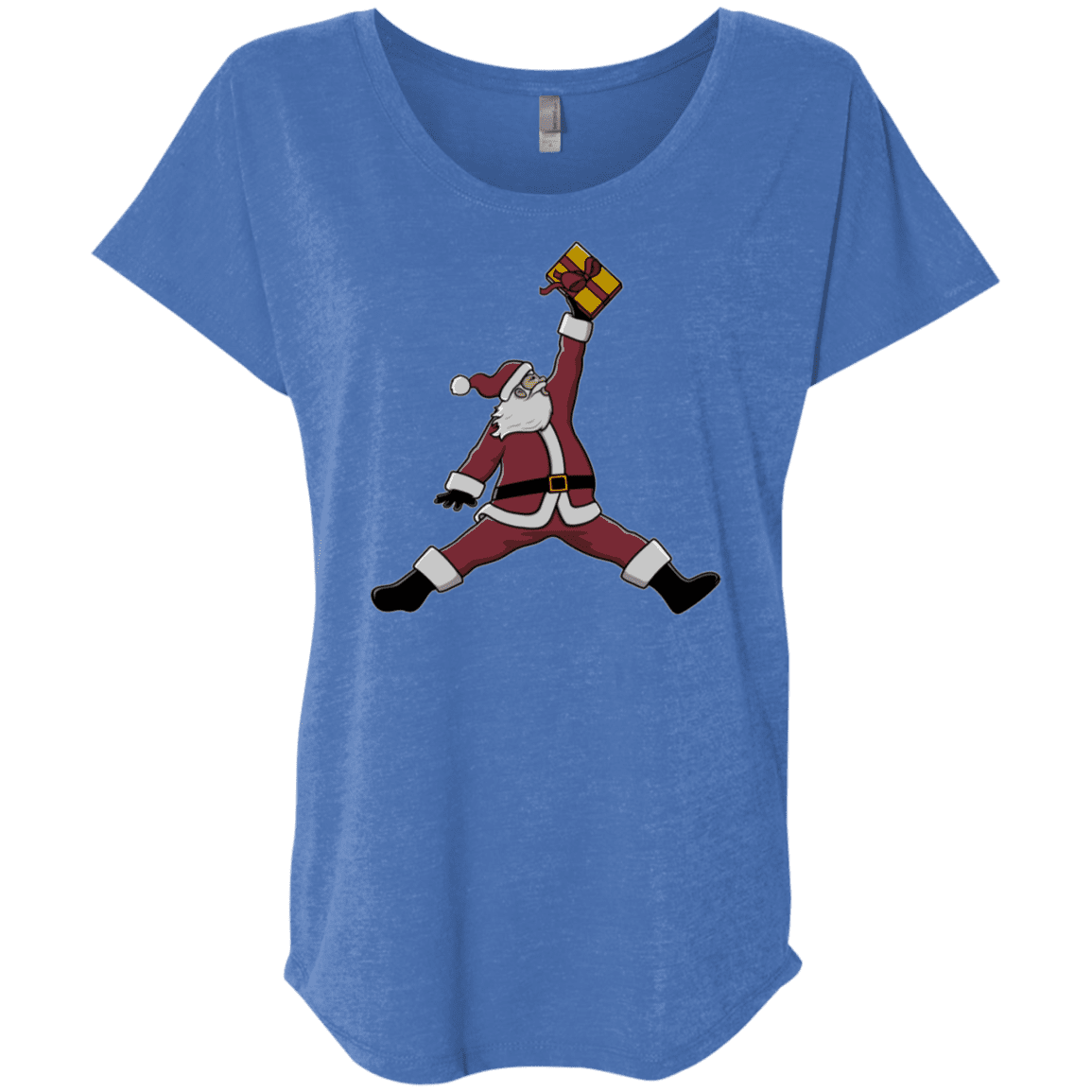 T-Shirts Vintage Royal / X-Small Air Santa Triblend Dolman Sleeve