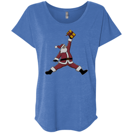 T-Shirts Vintage Royal / X-Small Air Santa Triblend Dolman Sleeve