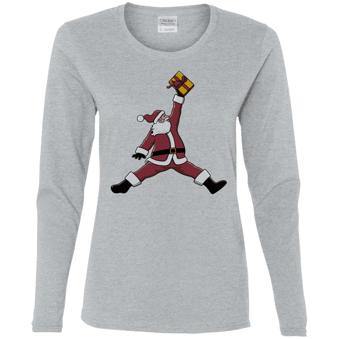 T-Shirts Sport Grey / S Air Santa Women's Long Sleeve T-Shirt