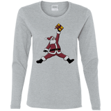 T-Shirts Sport Grey / S Air Santa Women's Long Sleeve T-Shirt