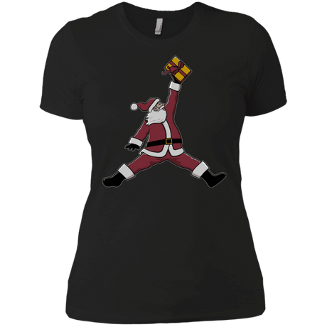 T-Shirts Black / X-Small Air Santa Women's Premium T-Shirt
