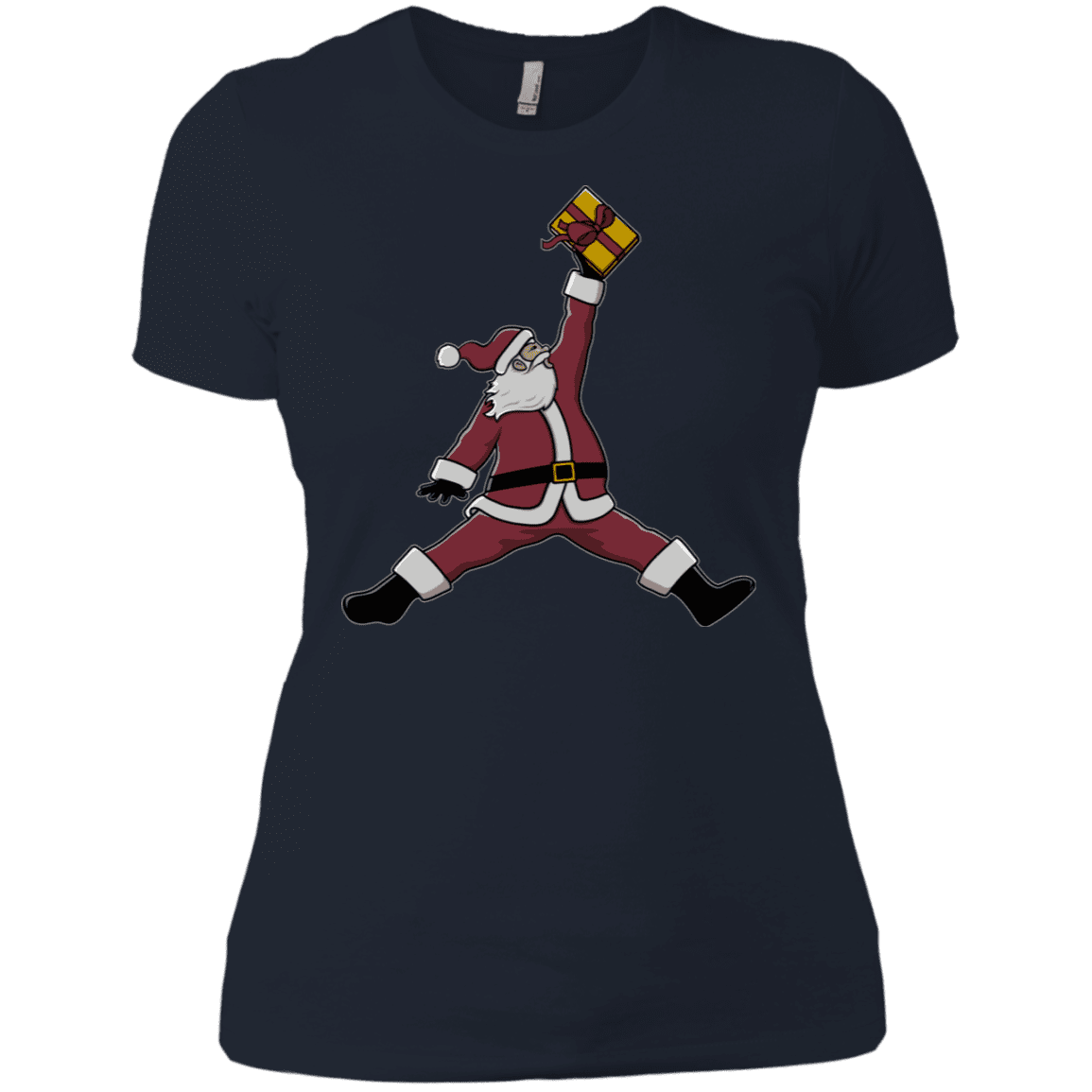 T-Shirts Midnight Navy / X-Small Air Santa Women's Premium T-Shirt