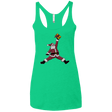 T-Shirts Envy / X-Small Air Santa Women's Triblend Racerback Tank